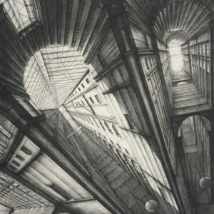 'Passage Choiseul' (1990) de Érik Desmazières